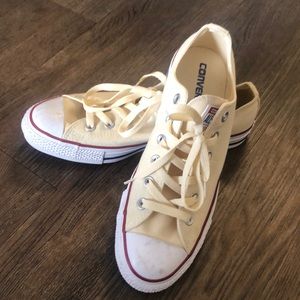 EUC Off White Converse Sneakers